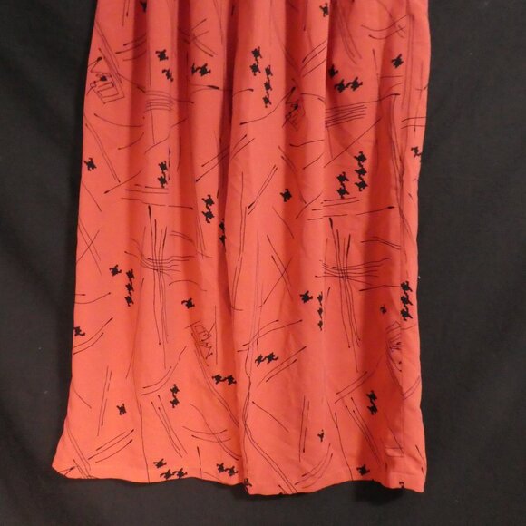 Handmade Loose Fit Abstract Print Lounge / Pajama Pants | 14 inch waist measured - Picture 14 of 16